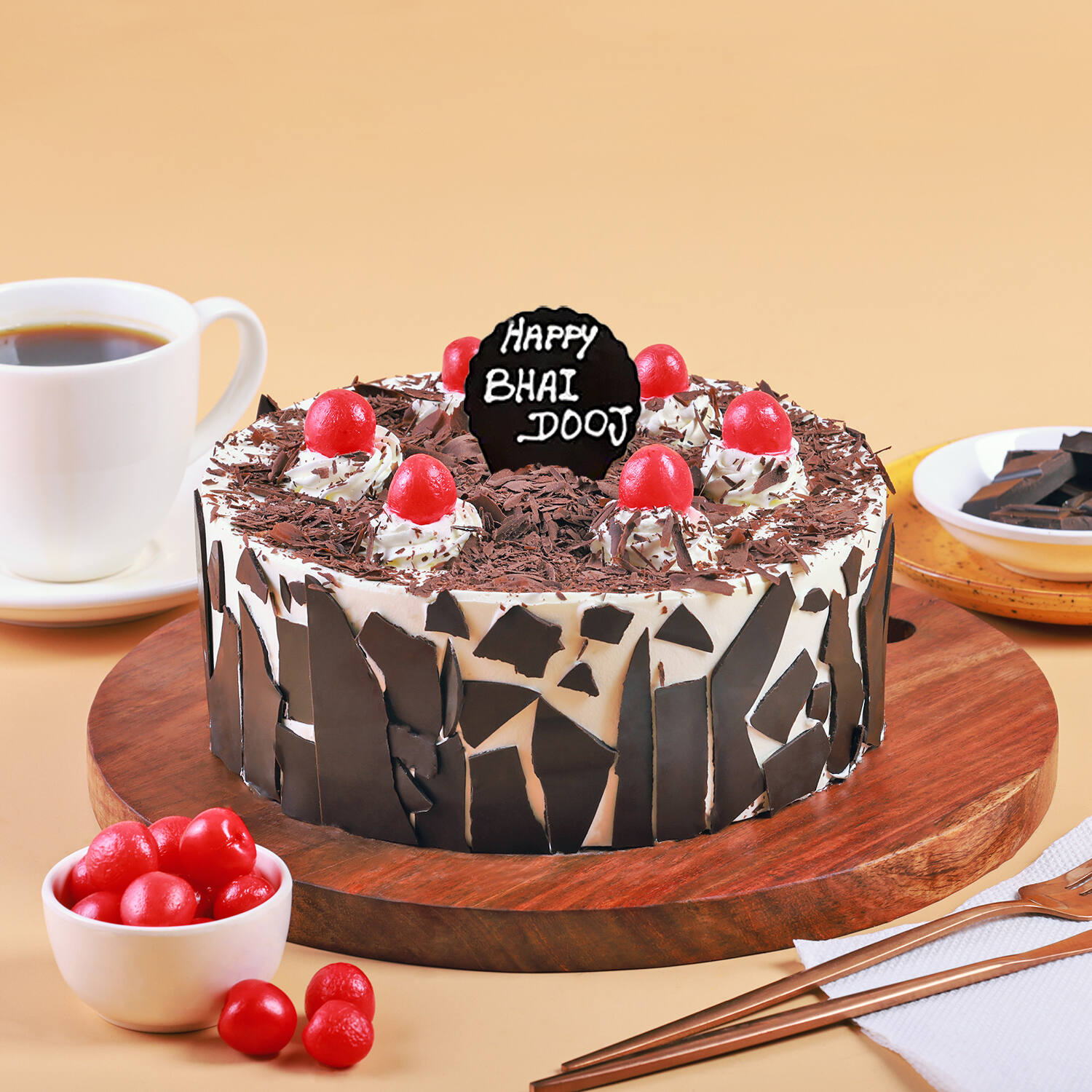 Cake for Bhai Dooj 1 Kg : Gift/Send Bhaidooj Gifts Online HD1121132 |IGP.com