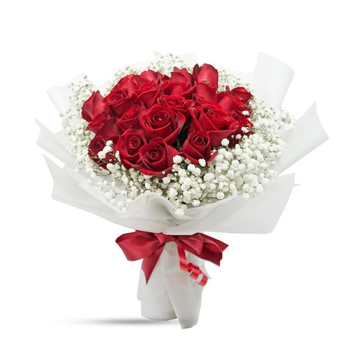 Buy Love in Bloom Roses Bouquet