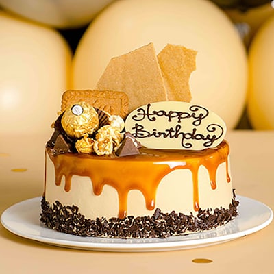 Caramel Flavoured Cream Cake