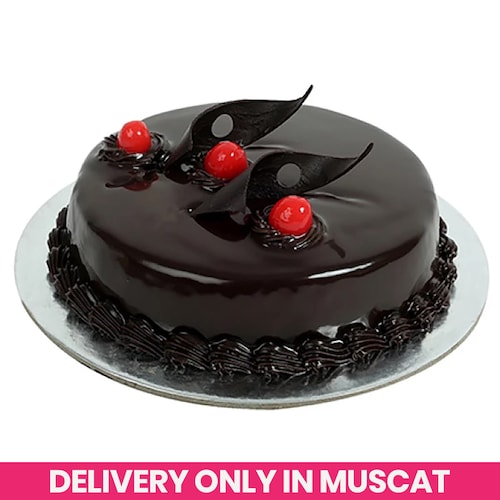 Buy Dark Elegance Simplicity Cake