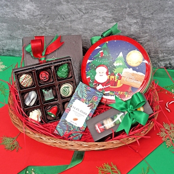 Christmas Chocolatey Basket