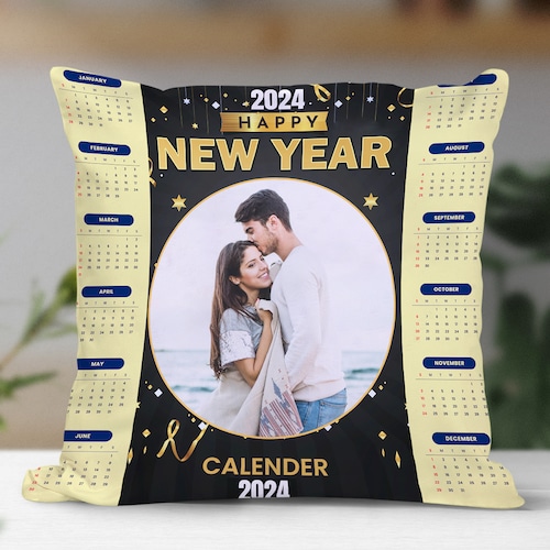 Buy Solar Star New Year Customized Cushion