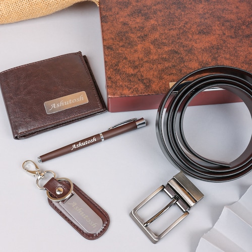 Premium Quality Personalized Men Accessories Combo