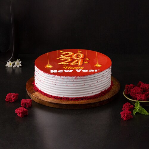 Buy Red Velvet New Year Cake
