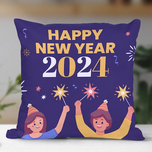 Buy Twinkling Stars New Year Cushion