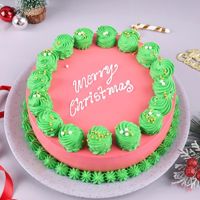 Black Forest Delight Christmas Cake