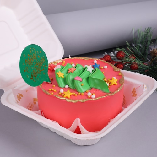 Buy Mini Pineapple Christmas Tree Cake 300 gm
