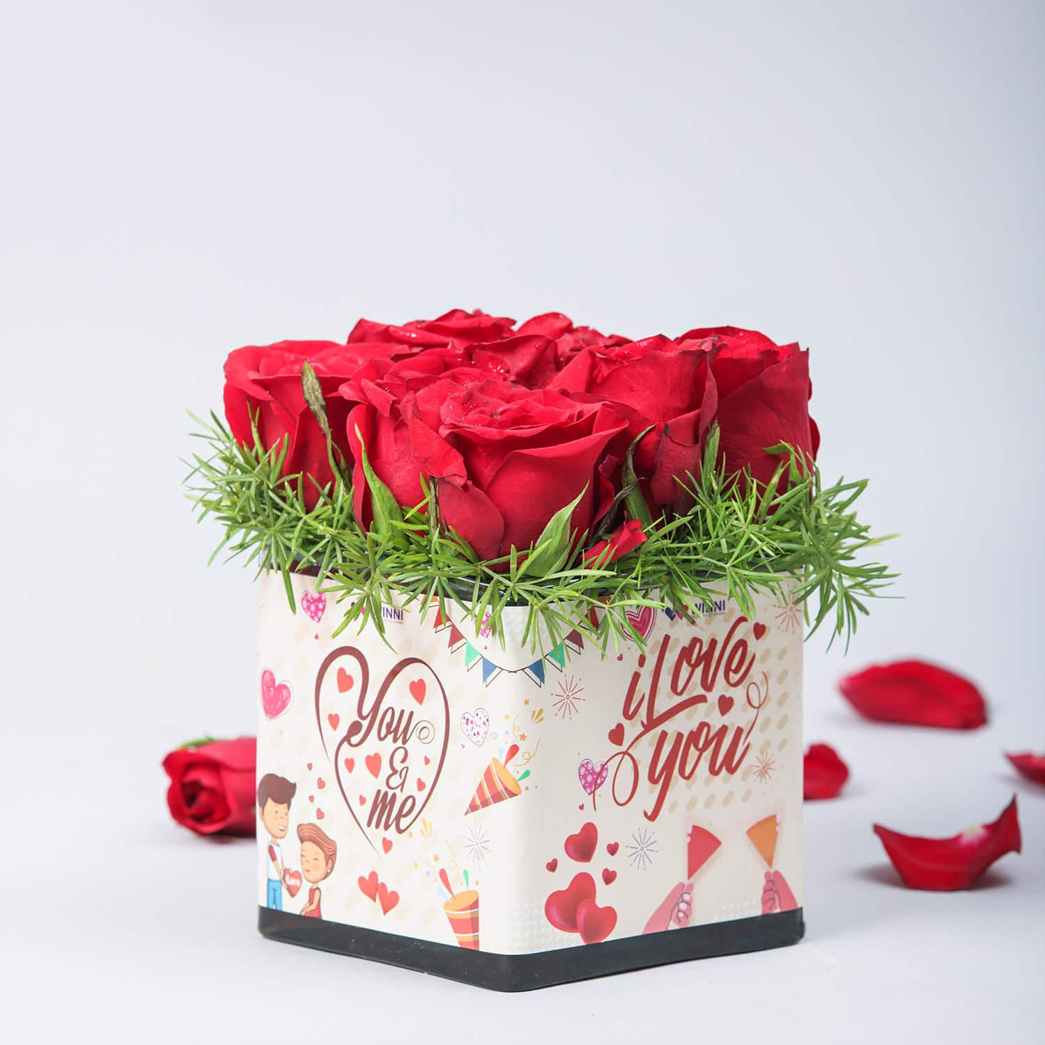 Heart Shape Valentine Chocolate Gift Box | Send Valentine Gift Online