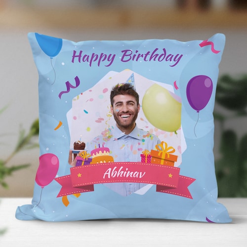 Buy Birthday Personalized Cushion