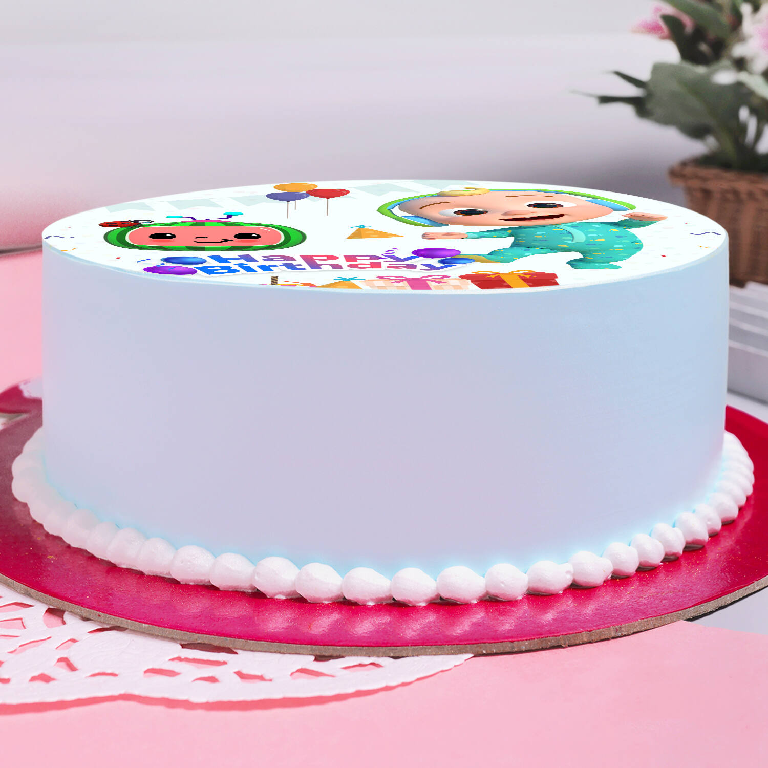 Cocomelon Face Cake Delivery Chennai, Order Cake Online Chennai, Cake Home  Delivery, Send Cake as Gift by Dona Cakes World, Online Shopping India