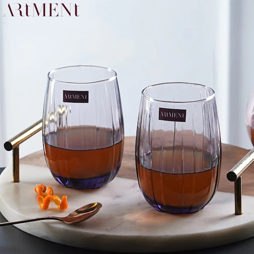 83916_Appealing Orb Stemless Glasses