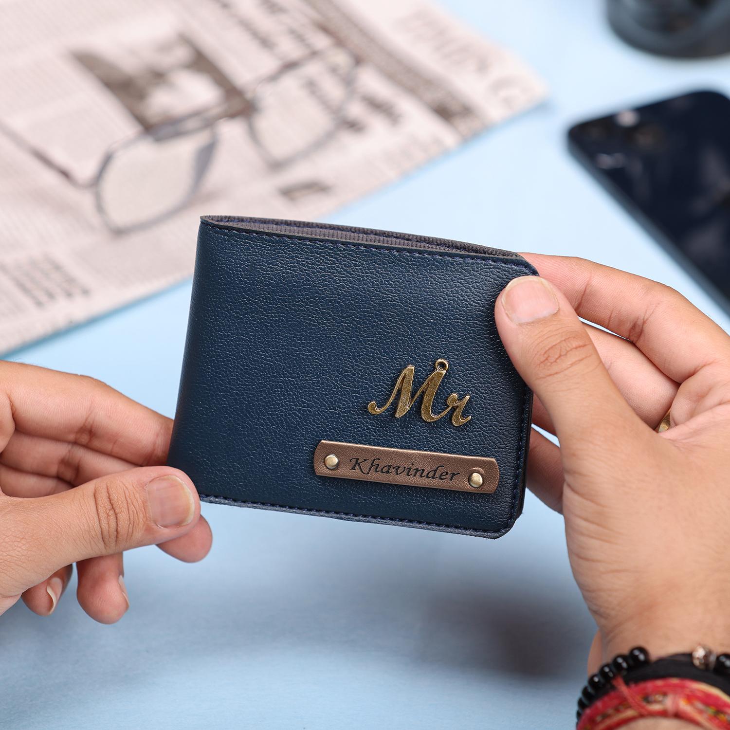 Male Leather Personalised Wallet at Rs 300 in Mumbai | ID: 23495895455