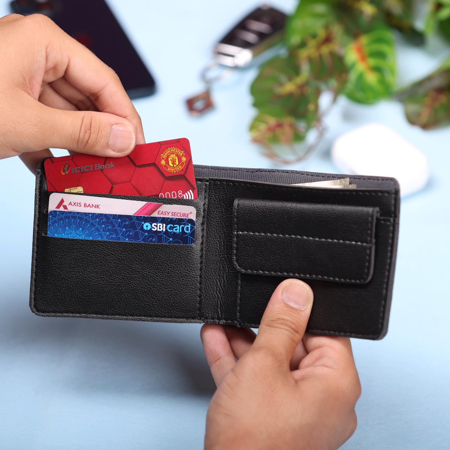 Personalized Leather Wallet for men – WoodPresentStudio