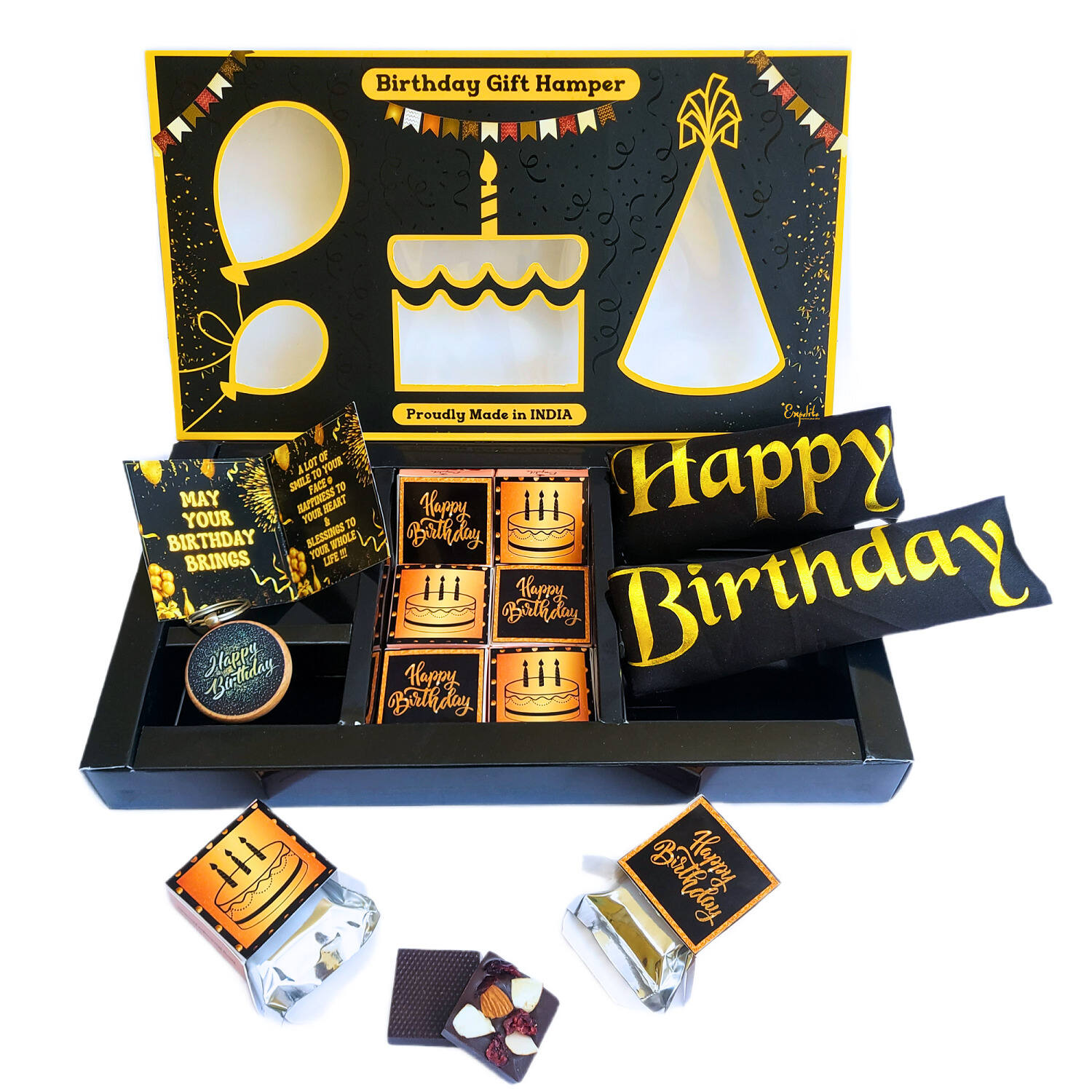 Personalized Chocolate Gift Box for Birthday  Winniin
