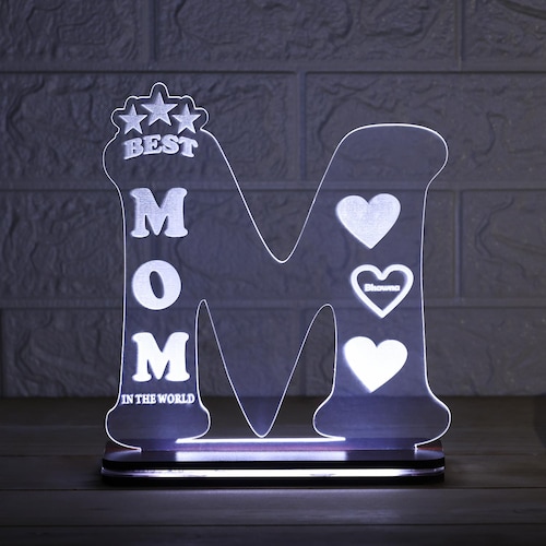 Buy Best Mom In The World Mothers Day Led Lamp