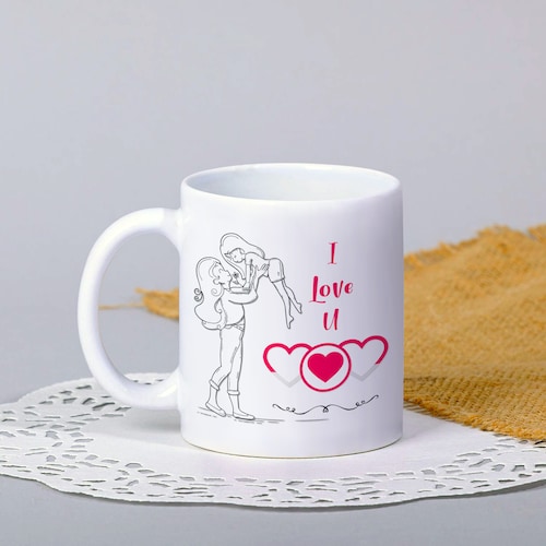 Buy I Love U Mom Mug