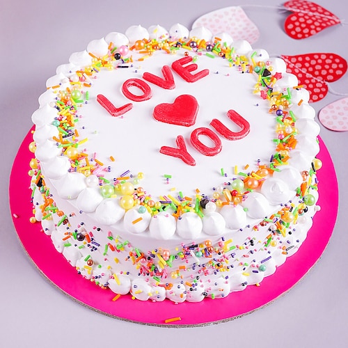 Buy Love You Vanilla Cake