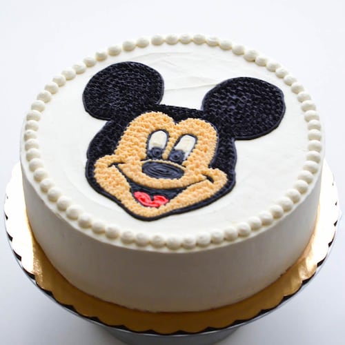 Buy Mickey Mouse Cream Cake
