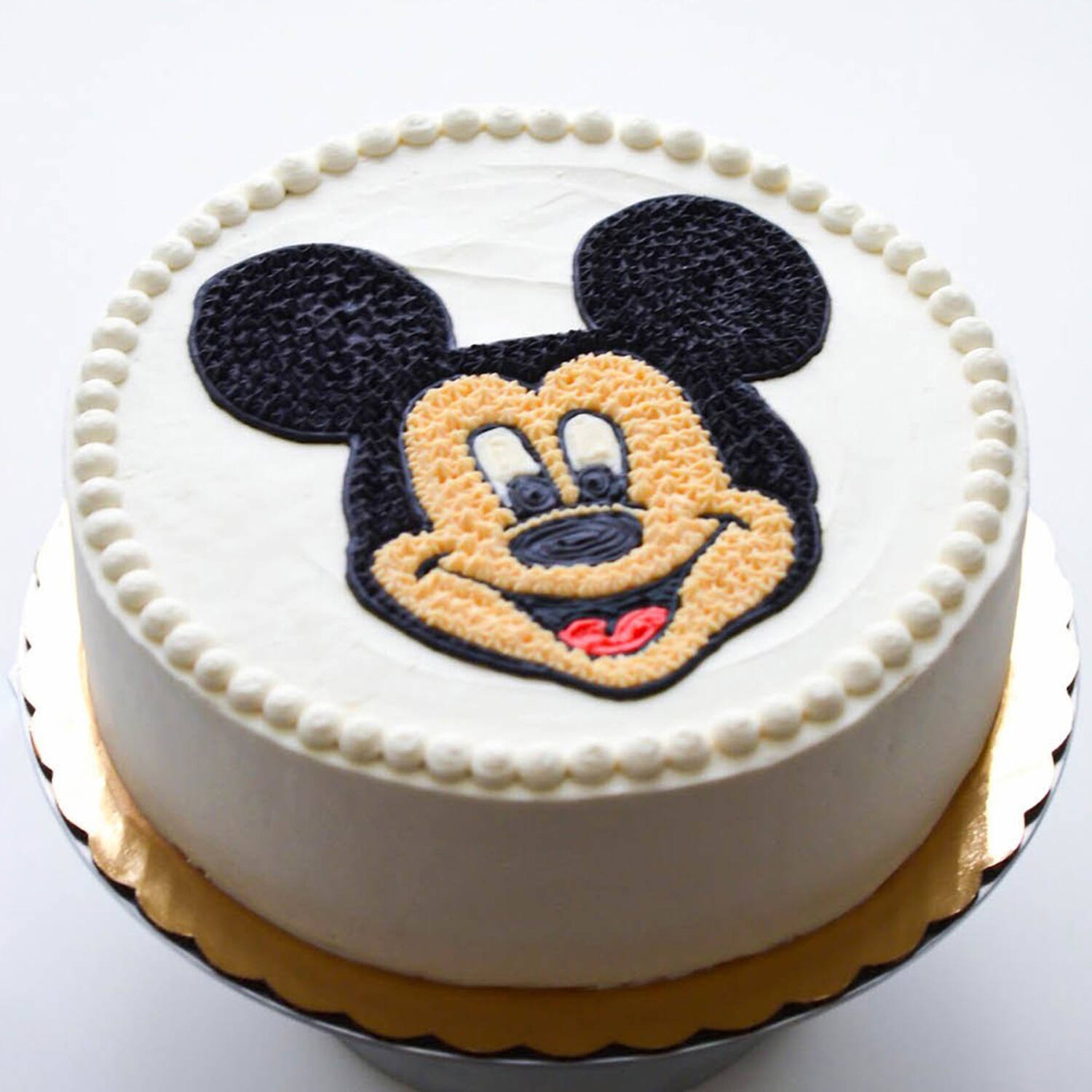 mickey mouse face birthday cake | Mickey birthday cakes, Mickey mouse  birthday cake, Mickey cakes