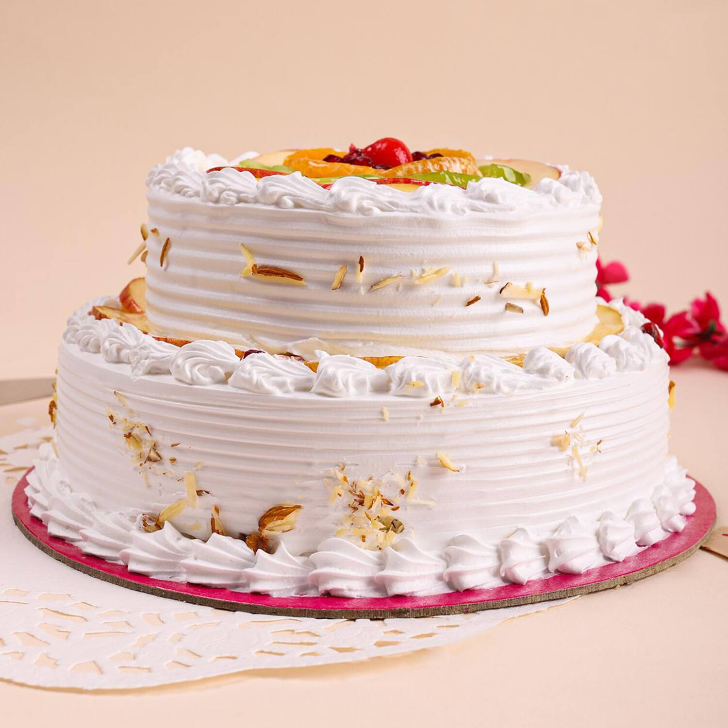 Buy White Delight Cake | Online Cake Delivery - CakeBee