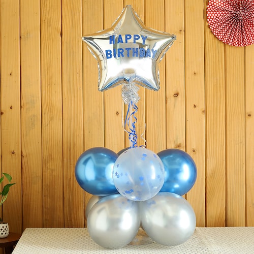 Buy Shining Birthday Star Balloon Bouquet