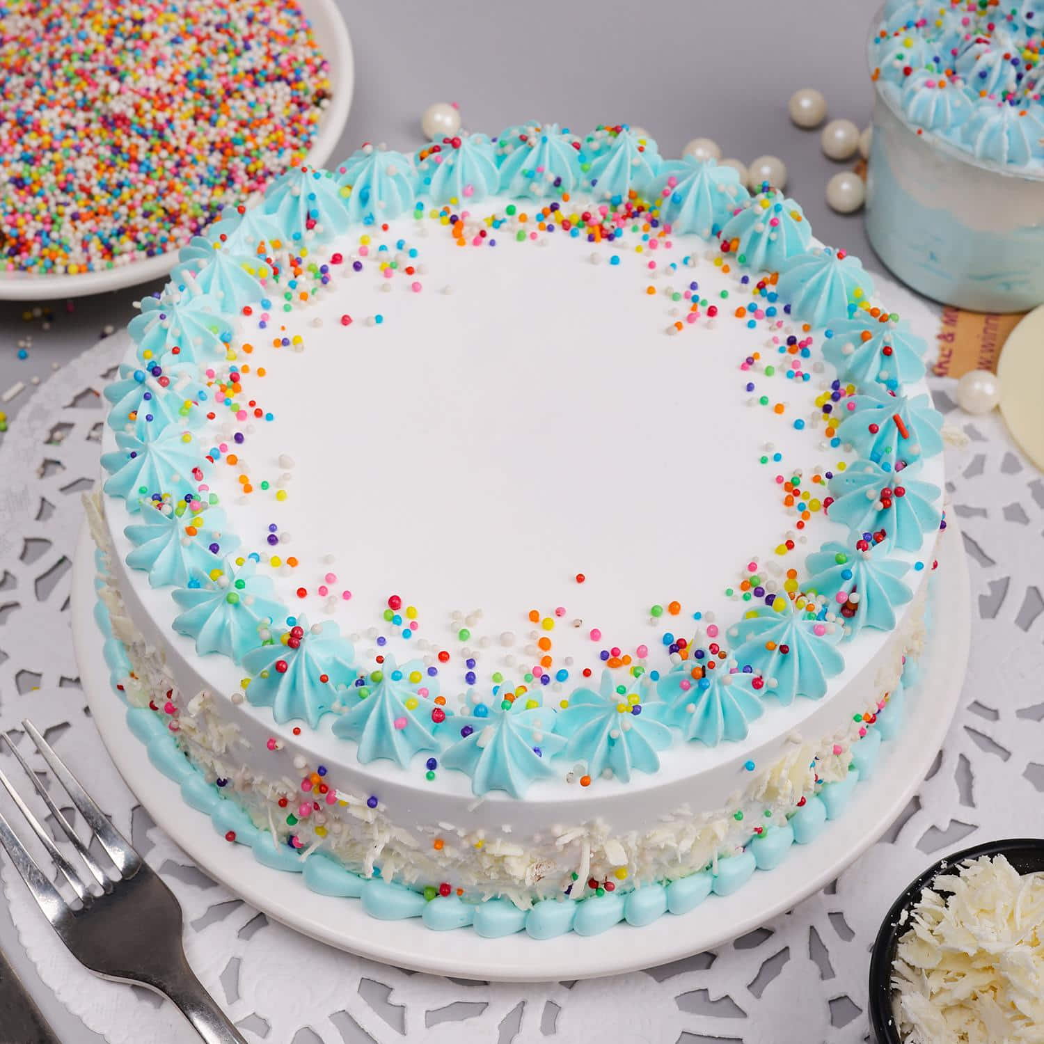 The Best VANILLA CAKE I've Ever Made + VANILLA BUTTERCREAM - YouTube