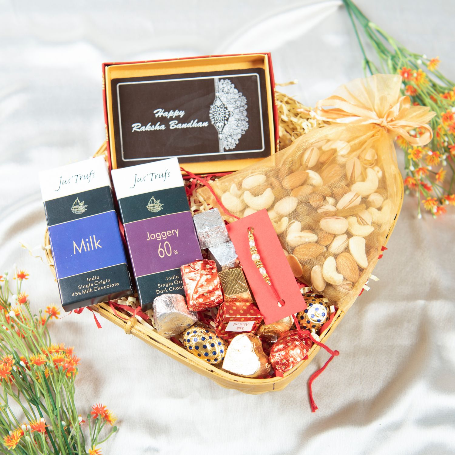 Octoganal Standing Small For Gift Hampers - Chenab Gourmet