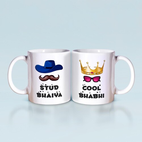Buy Best Bhaiya And Bhabhi Mug Combo