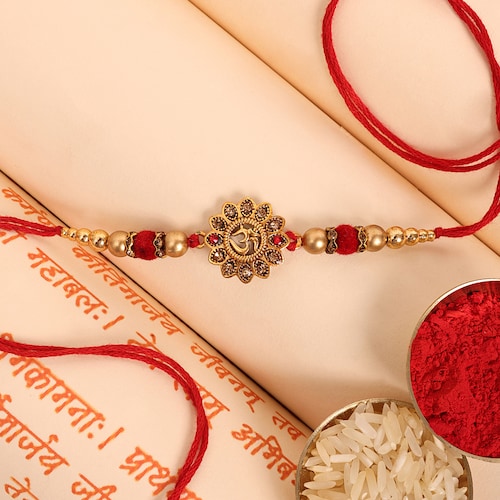 Buy Pious Om Rakhi