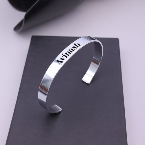 Buy Luxury Personalized Silver Bracelet