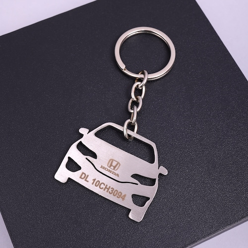 Buy Silversplash Personalized Car Keychain