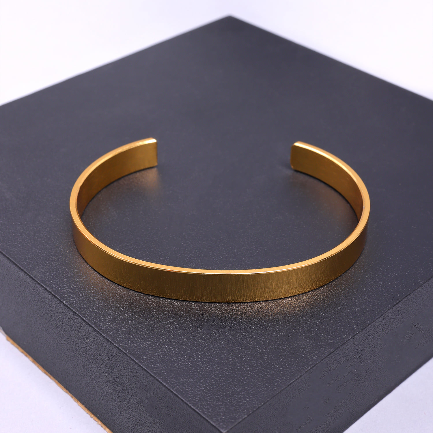 Custom Hand-Stamped Brass Cuff Bracelet | Dee Ruel Jewelry