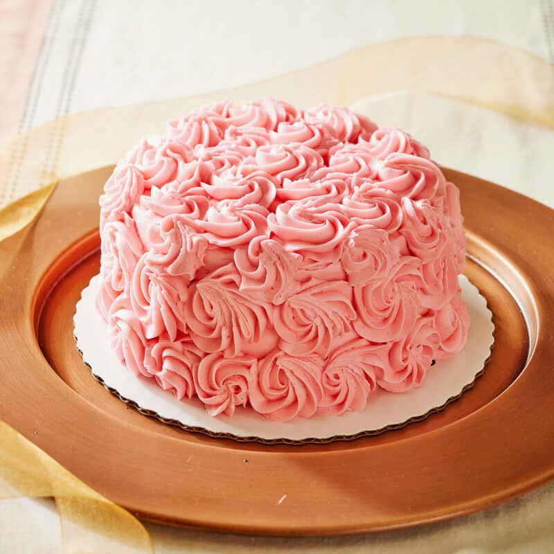 Order Online Eggless Super Delicious Anniversary Strawberry Cake from  IndianGiftsAdda.com