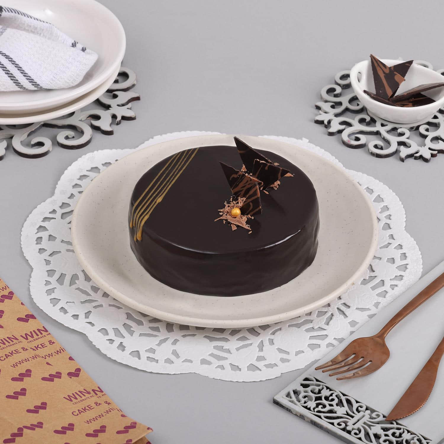 Small Chocolate Cake - Baking Mischief