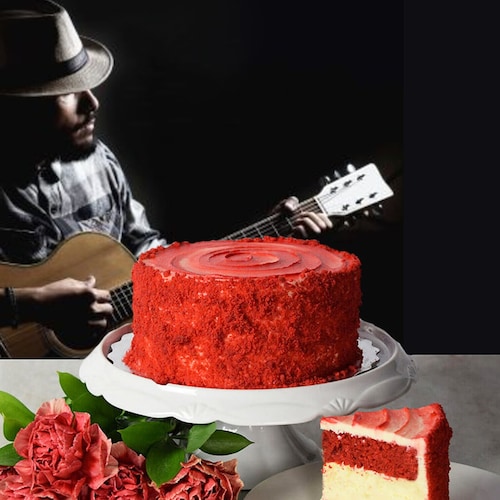 Buy Muscial Red Velvet Cake