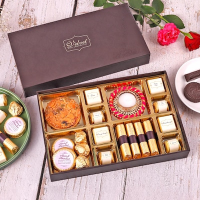 Chocolate Medley Bliss With Diya