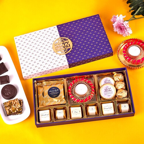 Buy Chocolatey Almond Celebrations With Diya