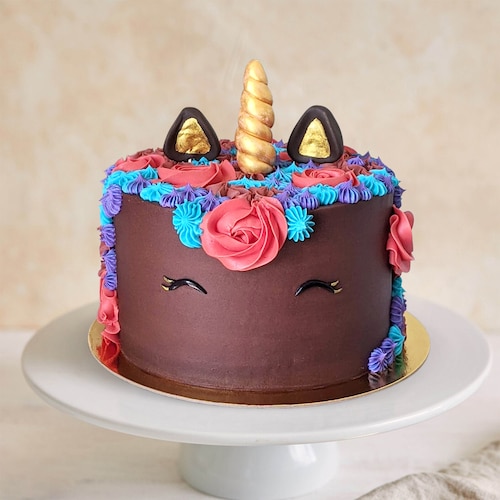 89751_Chocolate Designer Unicorn Cake