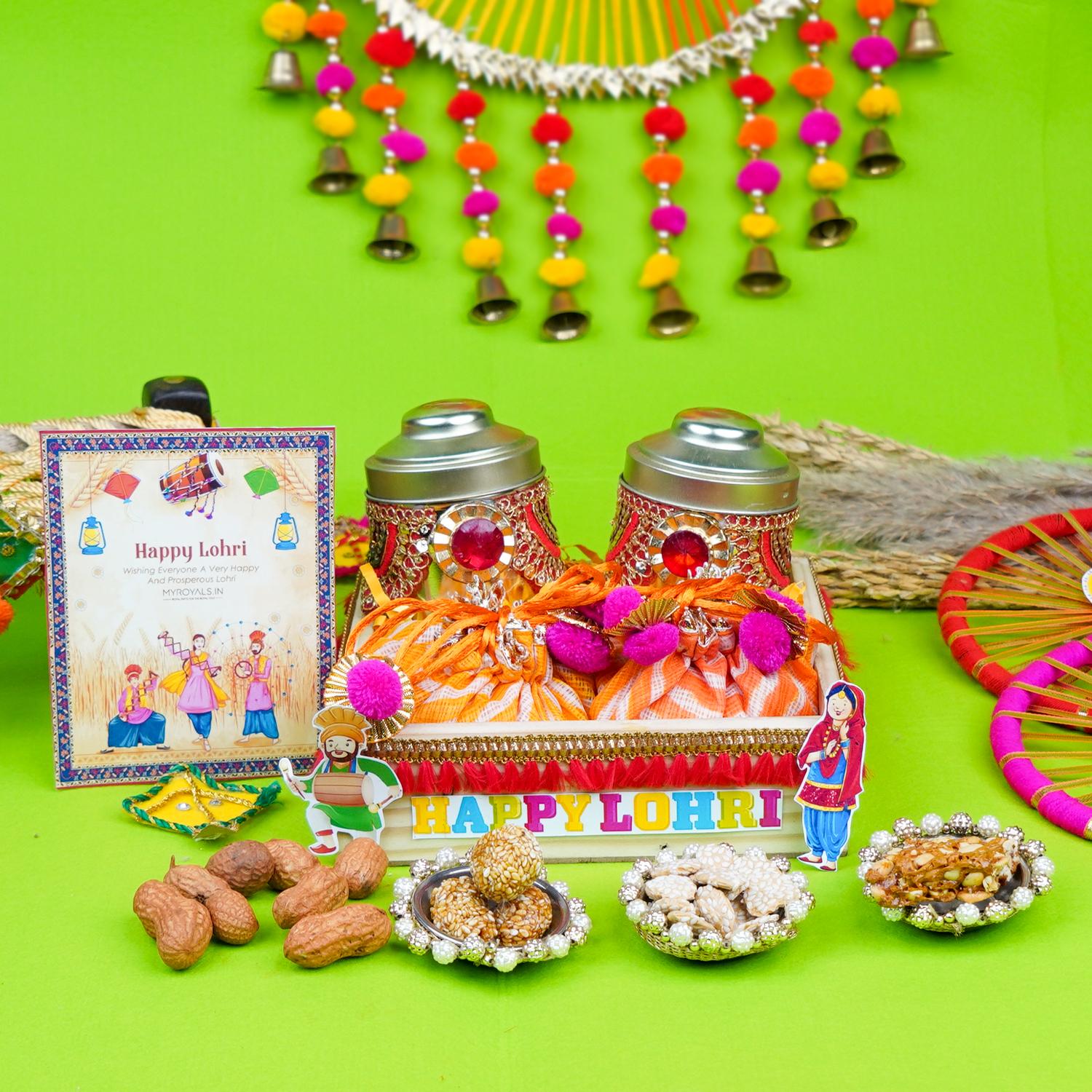 Buy Jaiccha Ghasitaram Gifts-Lohri Sweets Gacchak Hampers Korno Lohri  basket Online at Best Prices in India - JioMart.