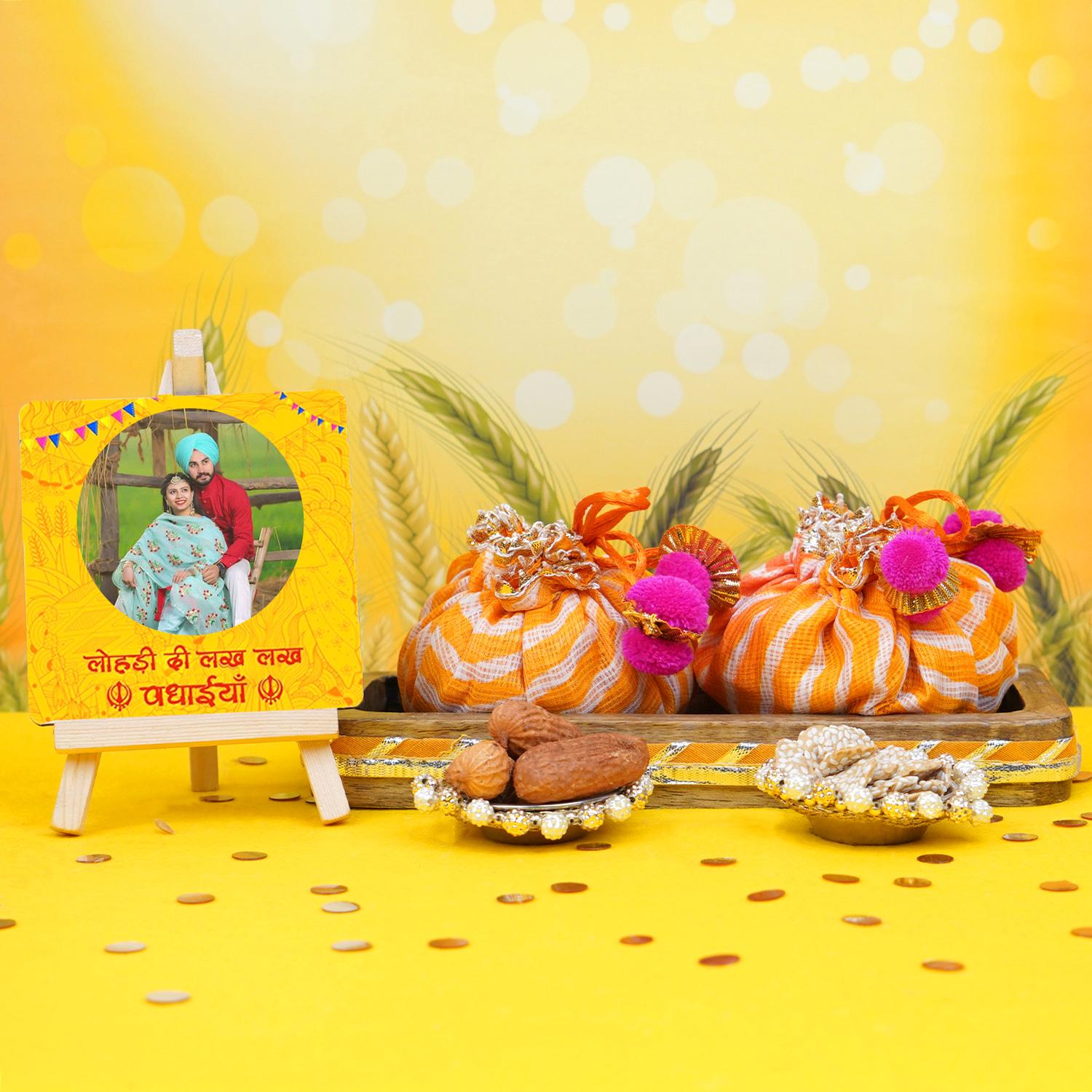 Send Peanut Chikki Lohri Delights Gift Online, Rs.950 | FlowerAura