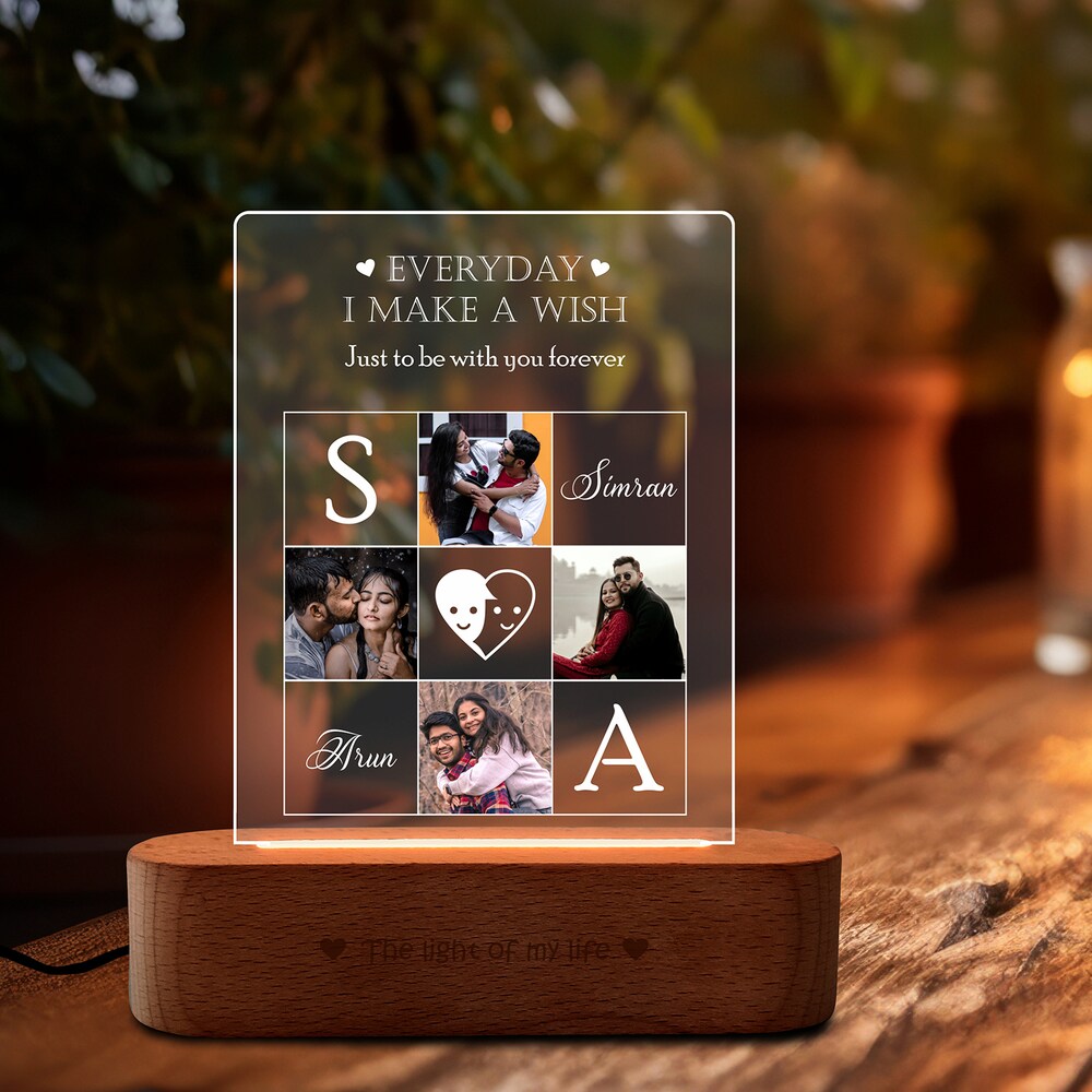 Personalized Radiance Crossword Led Lamp Winni Personalized Radiance Crossword Led Lamp Winni