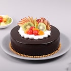 Fruit Infused Chocolate Cake