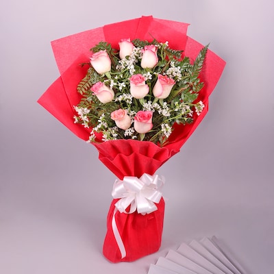 Order Rose Bouquet Online | Beautiful Rose Flowers - Winni