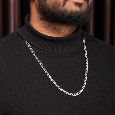 Mens Silver Chain