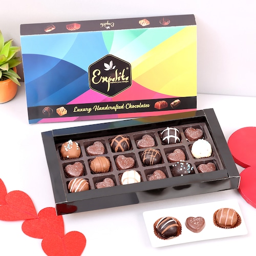 Buy Premium Box of Assorted Chocolates 18 Pcs