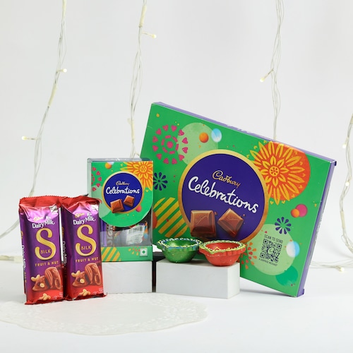 Buy Chocolicious Diwali Delights with Diyas