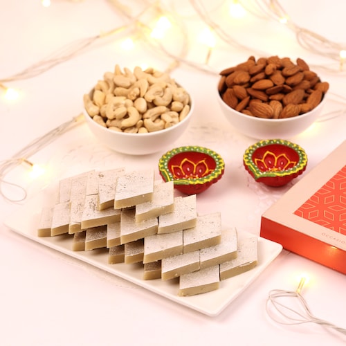 Buy Sweets and Nuts Diwali Gift Set