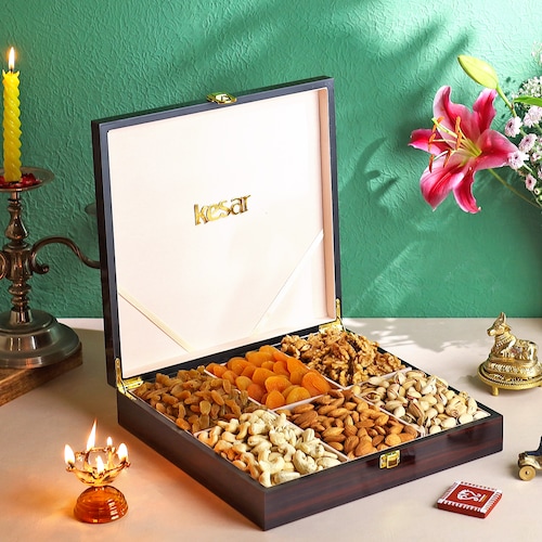 Buy Premium Wooden Dry Fruit Box