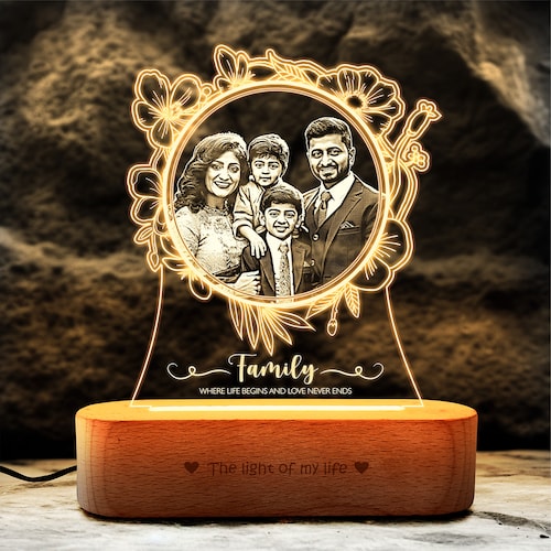 Buy Personalised Family Photo Frame