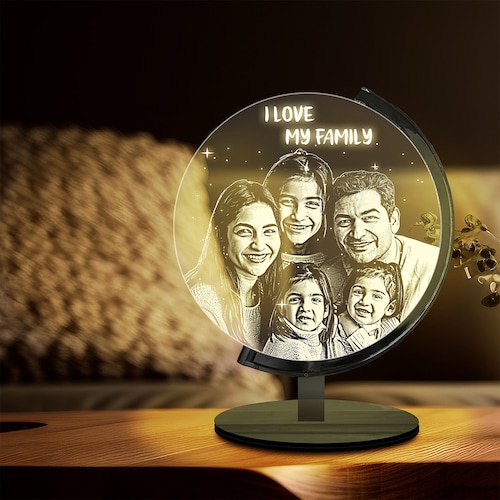 Buy Engraved Family Photo